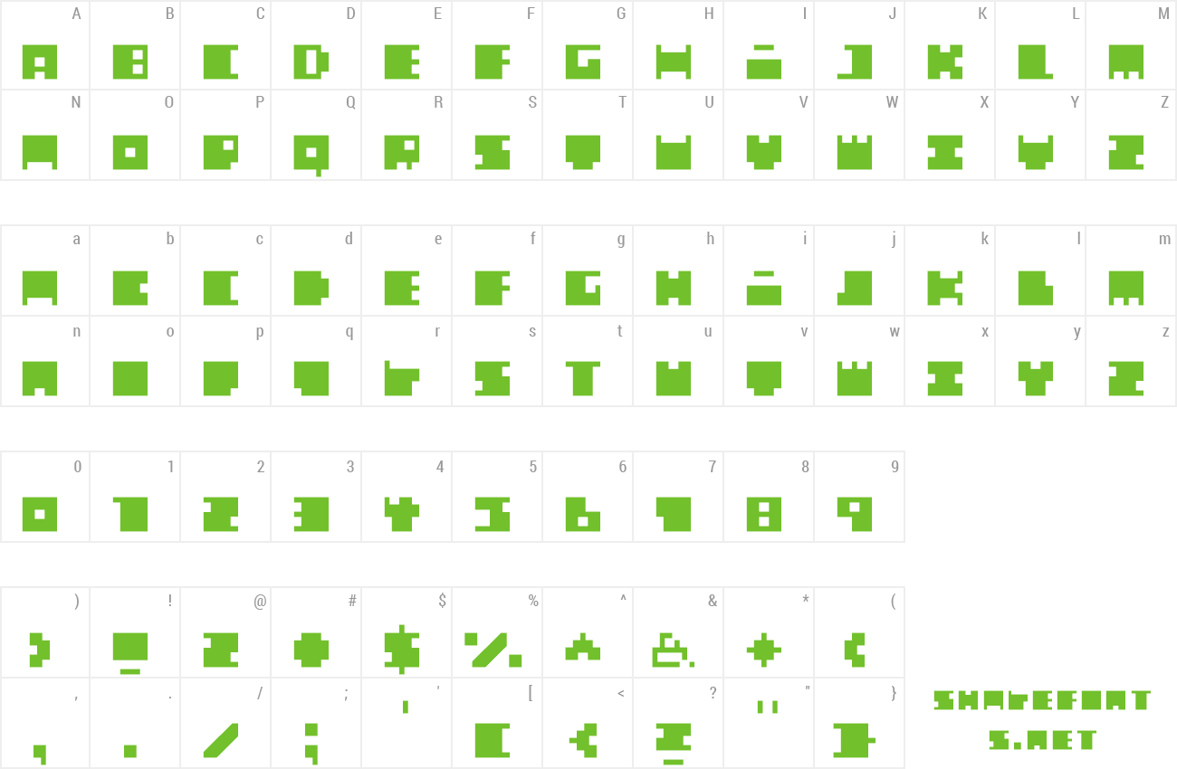 Font WEAR FAT SHIRT preview